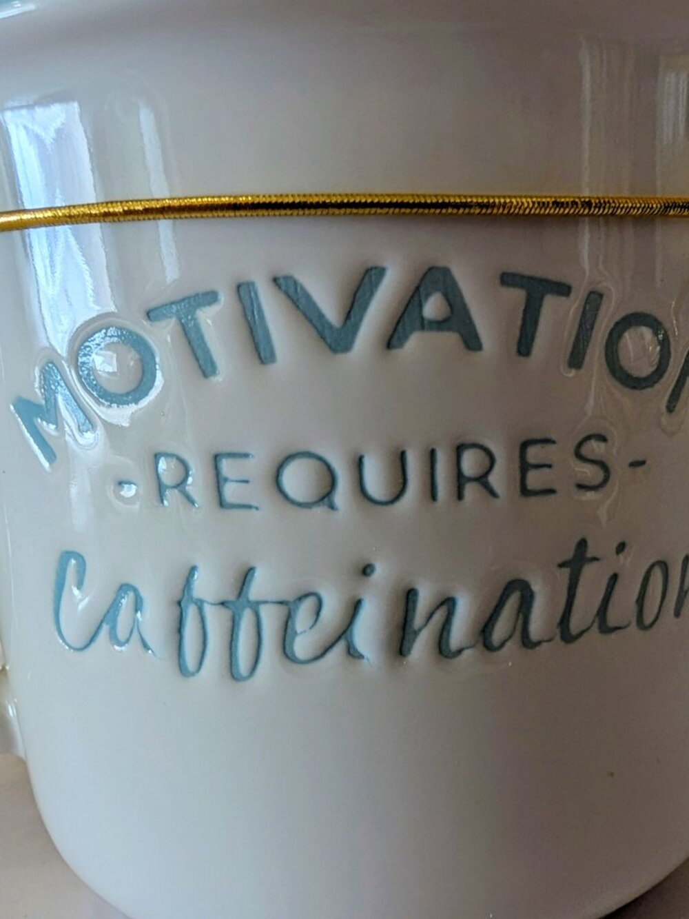 New Motivation Requires Caffeination Mug